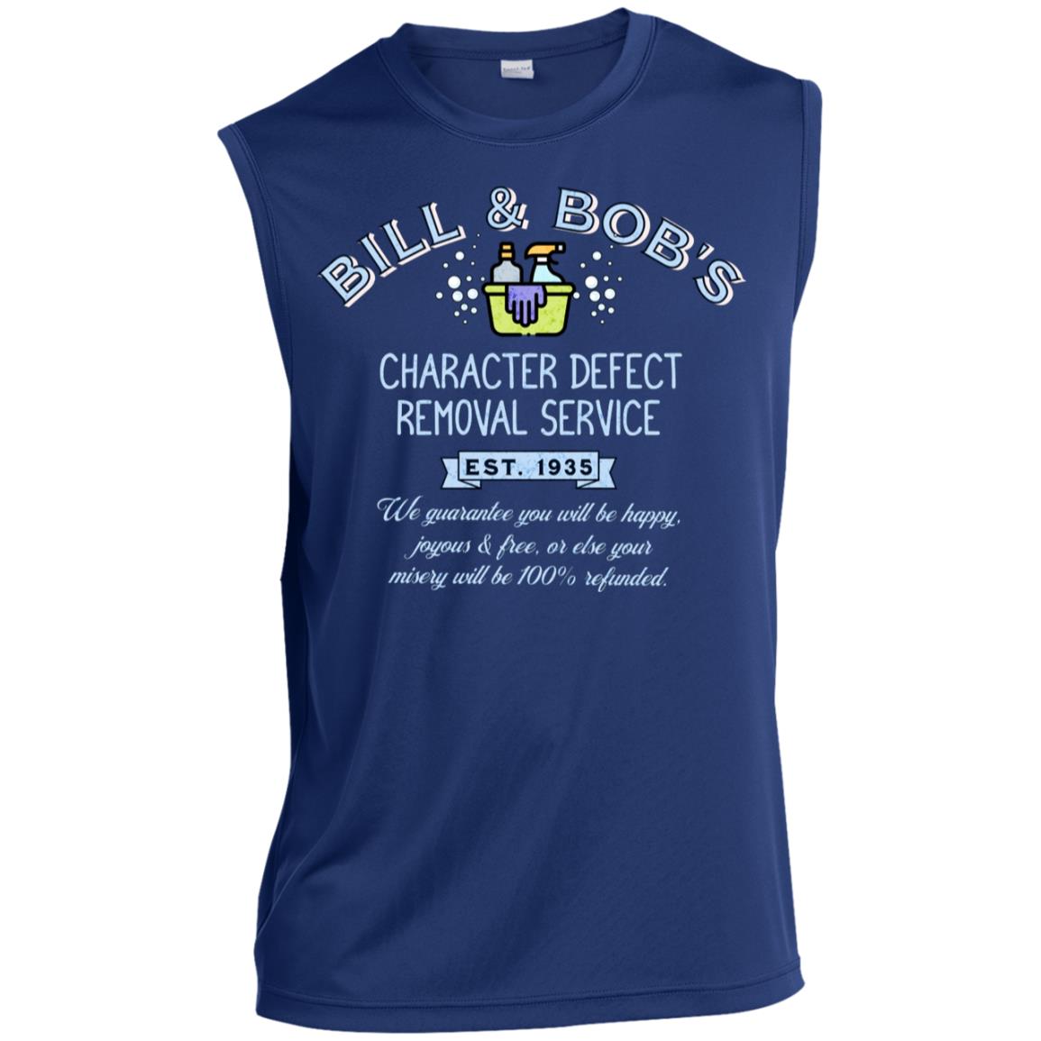 Mens Recovery Tank | Inspiring Sobriety |  Bill & Bob's Character Defect Removal Service