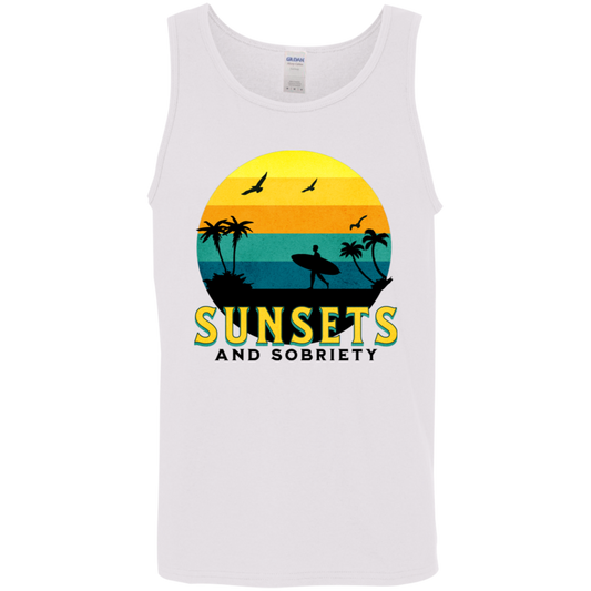 Recovery Unisex Tank | Inspiring Sobriety |  Sunsets and Sobriety