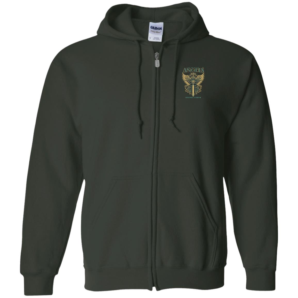 Recovery Zip Hoodie  | Inspiring Sobriety |  Guardian Angels, Vigilance Eternal