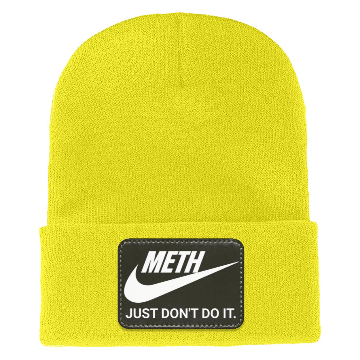 Recovery Knit Beanie | Inspiring Sobriety |  Meth Just Don't Do It