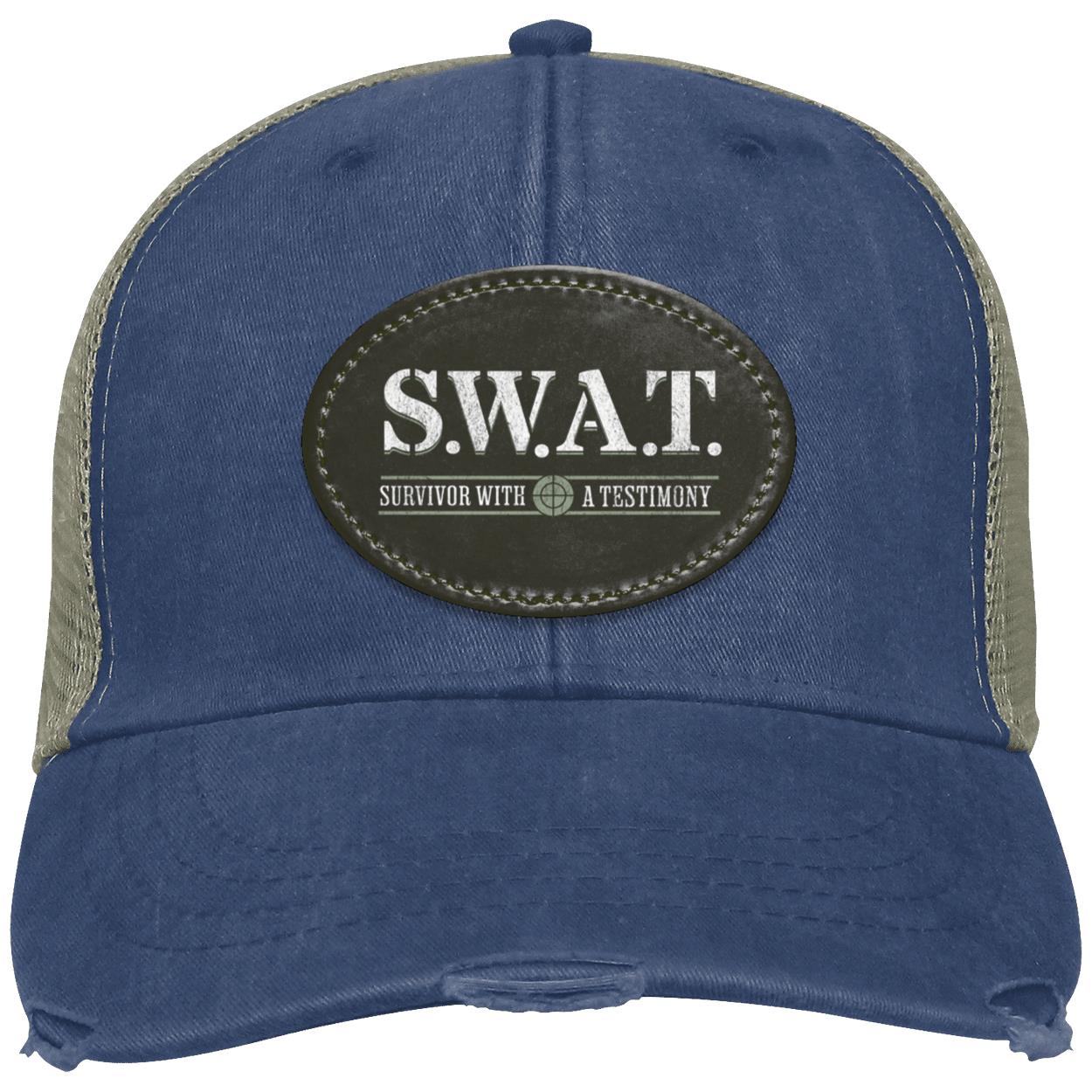 Recovery Distressed Ollie Cap | Inspiring Sobriety | S.W.A.T.