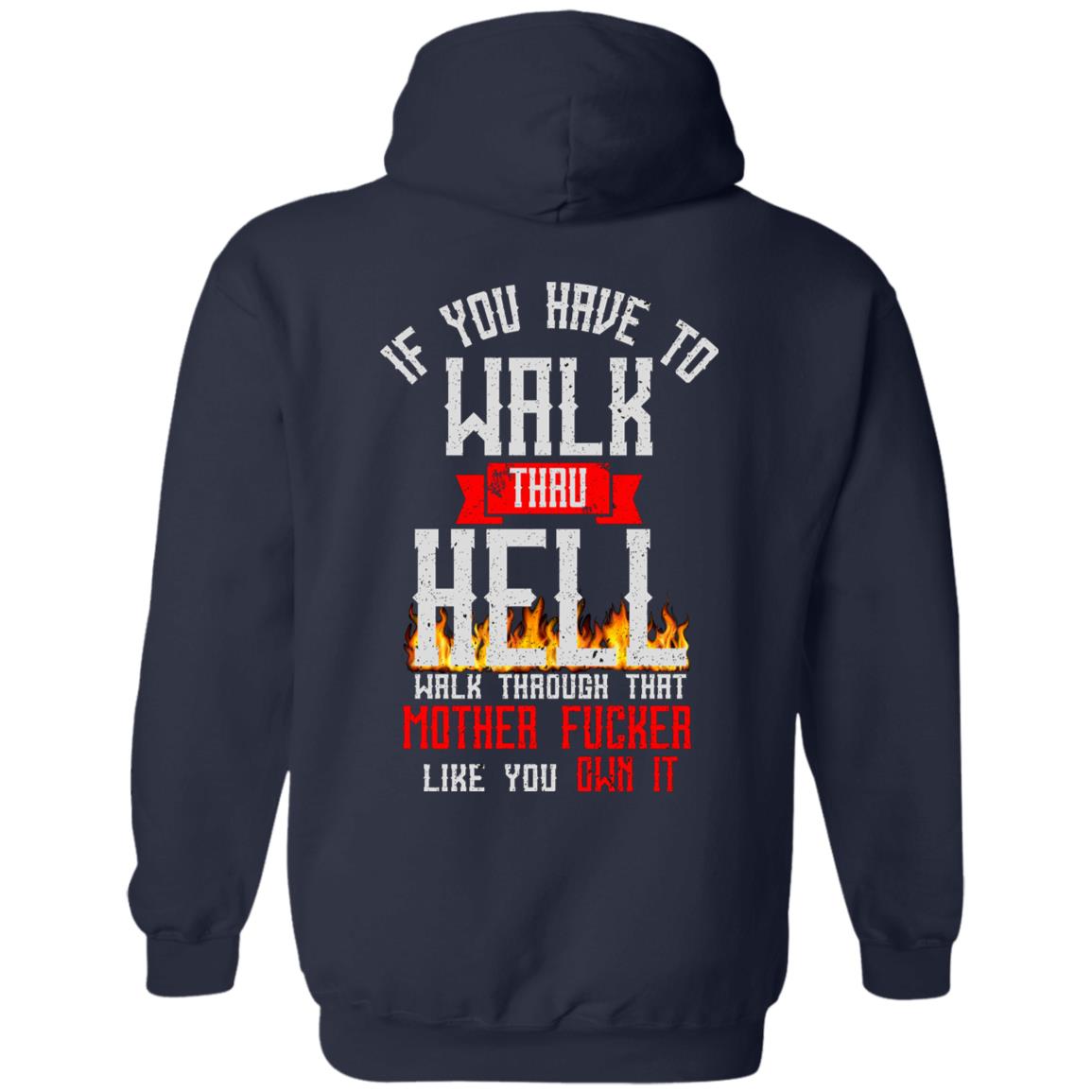 Recovery Zip Hoodie  | Inspiring Sobriety | Walk Thru Hell