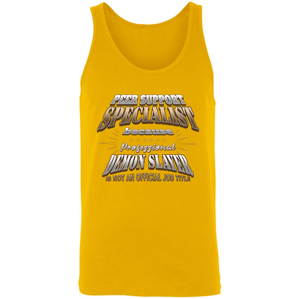 Recovery Unisex Tank | Inspiring Sobriety |   Peer Support Specialist (Demon Slayer)