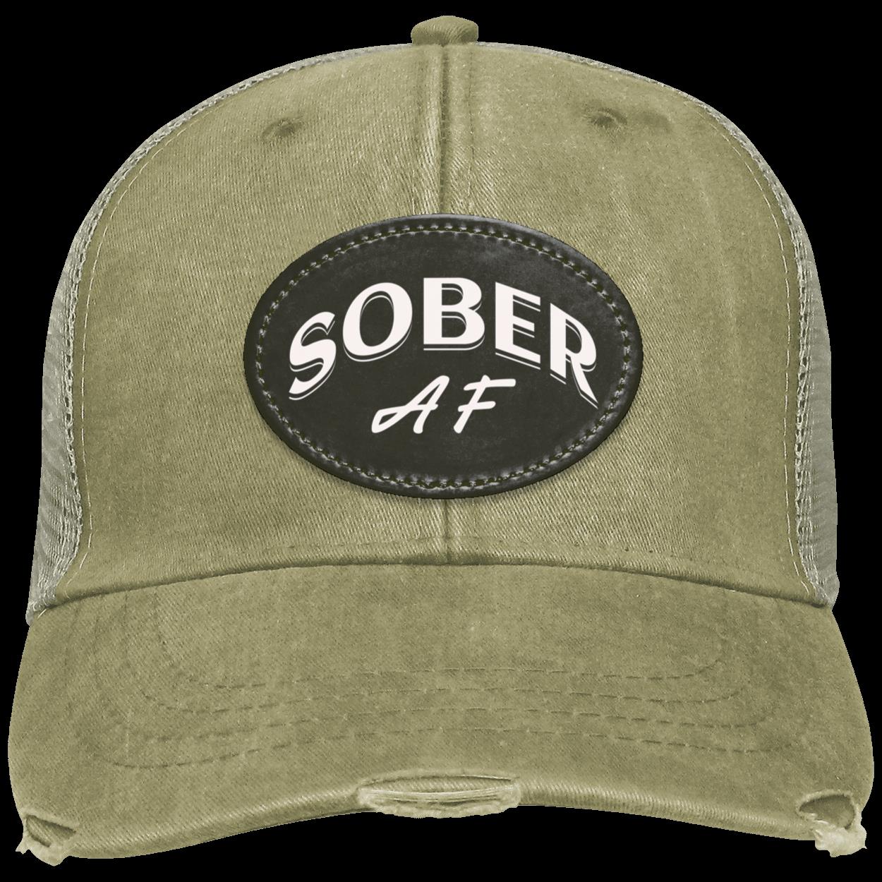 Recovery Distressed Hat | Inspiring Sobriety |  Sober AF