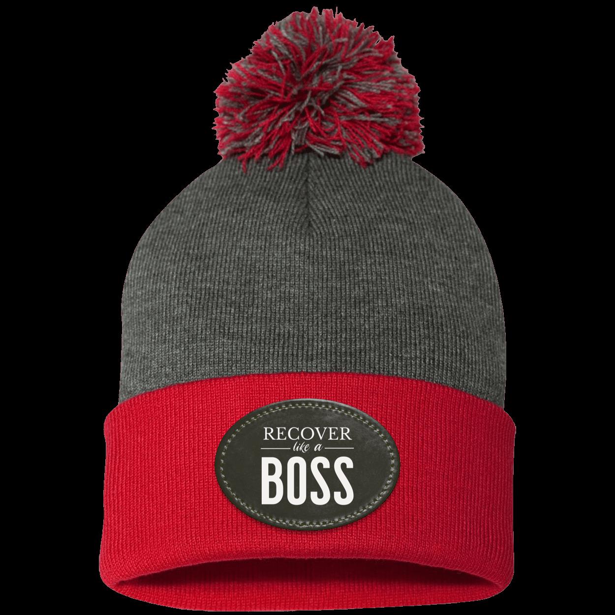 Recovery Pom Beanie | Inspiring Sobriety |  Recover Like a Boss