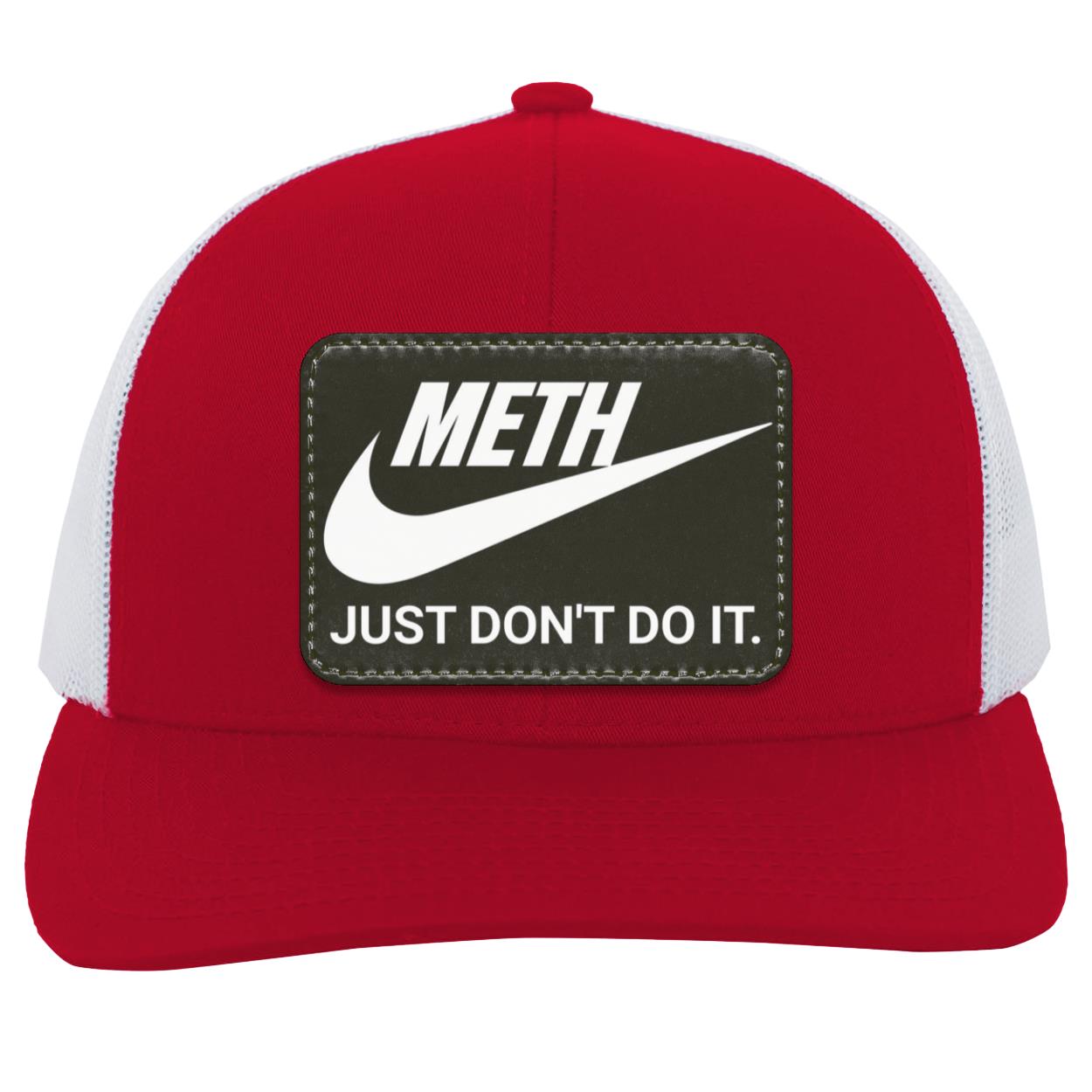 Recovery Trucker Snapback Hat | Inspiring Sobriety |  Meth Just Don't Do It