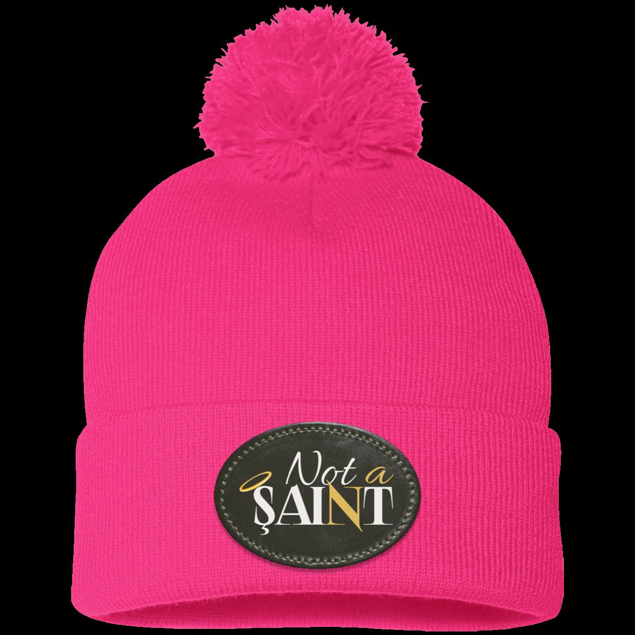 Recovery Pom Beanie | Inspiring Sobriety |  Not a Saint