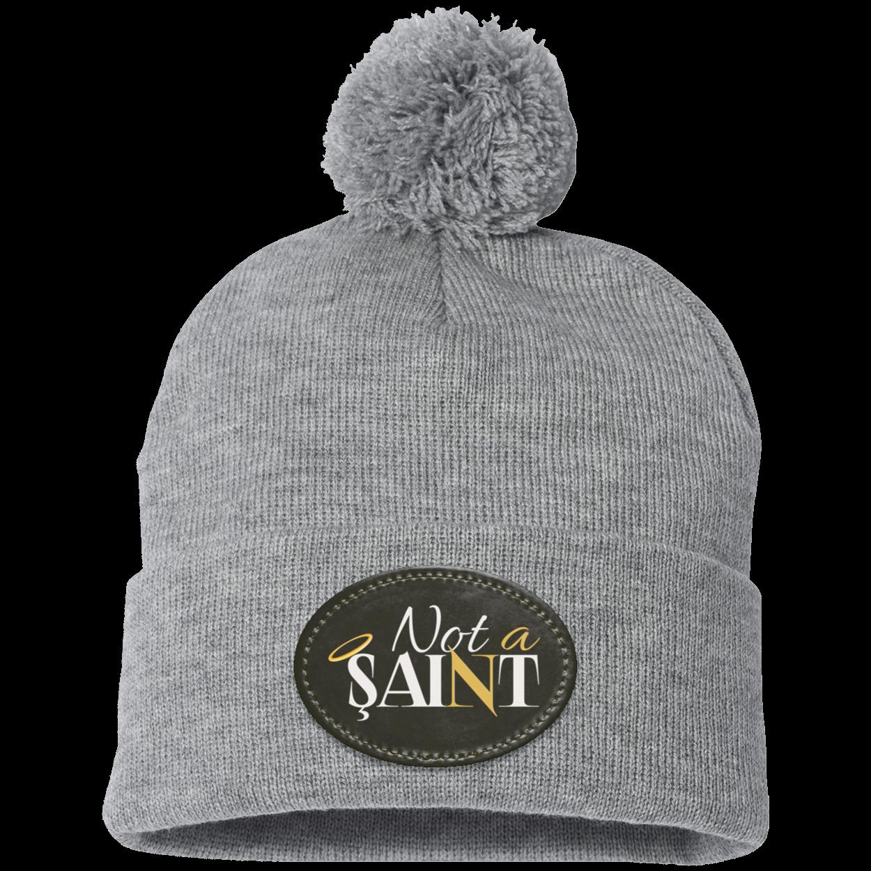 Recovery Pom Beanie | Inspiring Sobriety |  Not a Saint