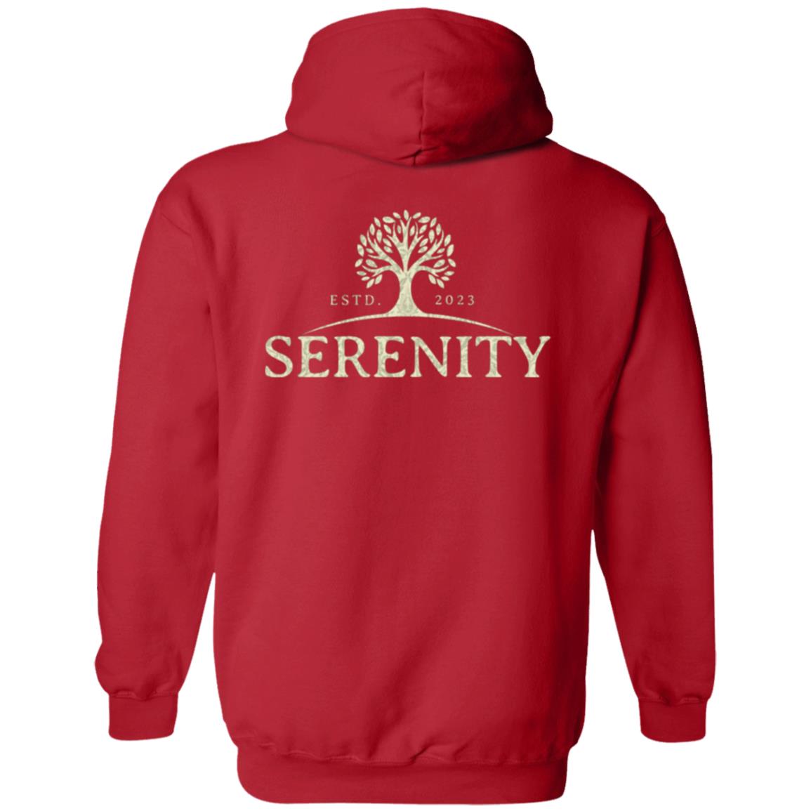 Custom Recovery Zip Hoodie | Inspiring Sobriety | Serenity Established