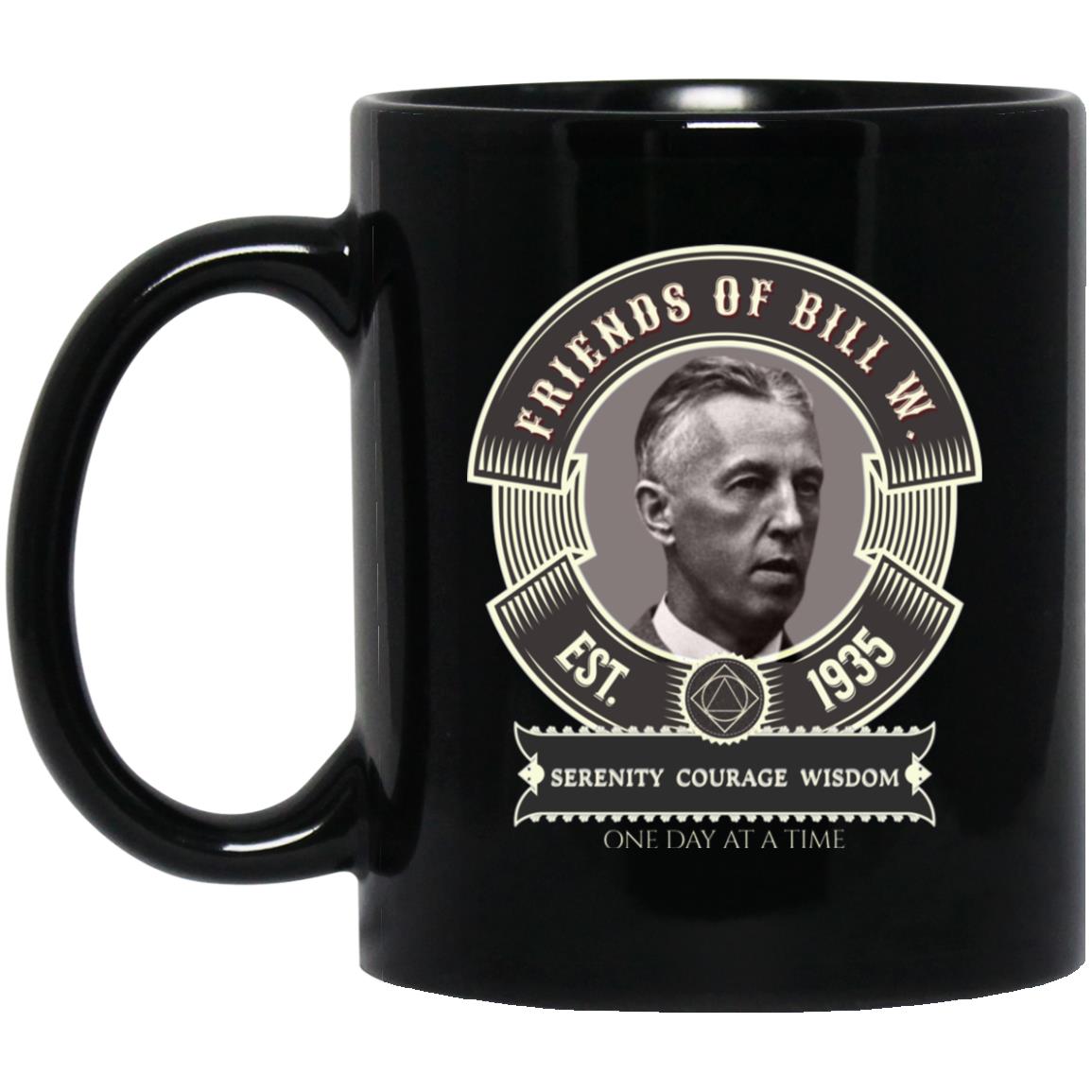 AA Recovery Mug | Inspiring Sobriety | Friends of Bill W. Est 1935