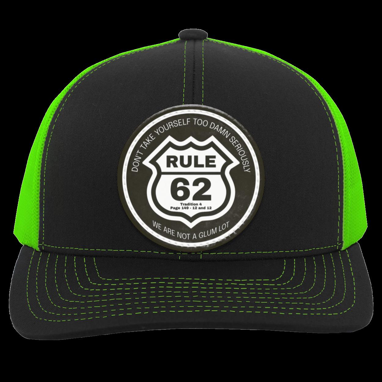 Recovery Trucker Snapback Hat | Inspiring Sobriety |  Rule 62