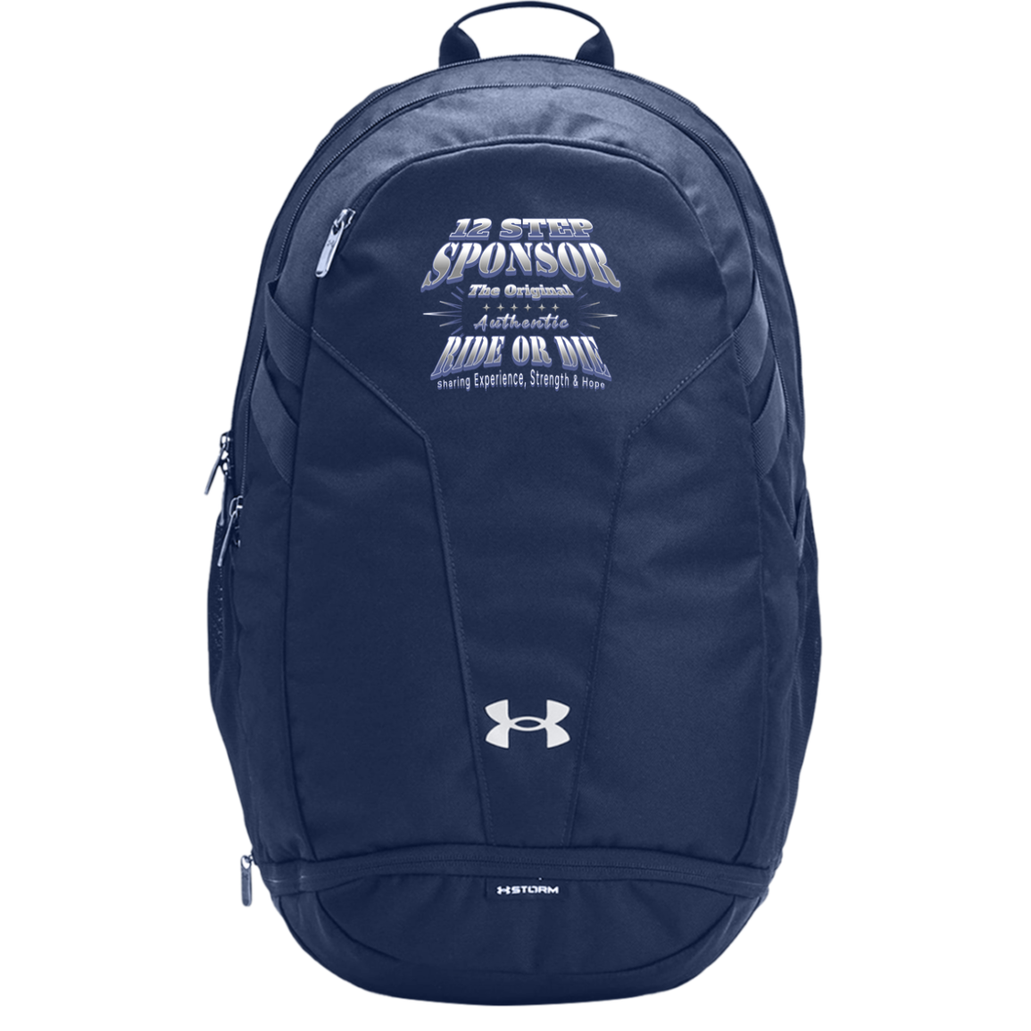 Recovery Under Armour Backpack | Inspiring Sobriety | 12 Step Sponsor (Ride or Die)