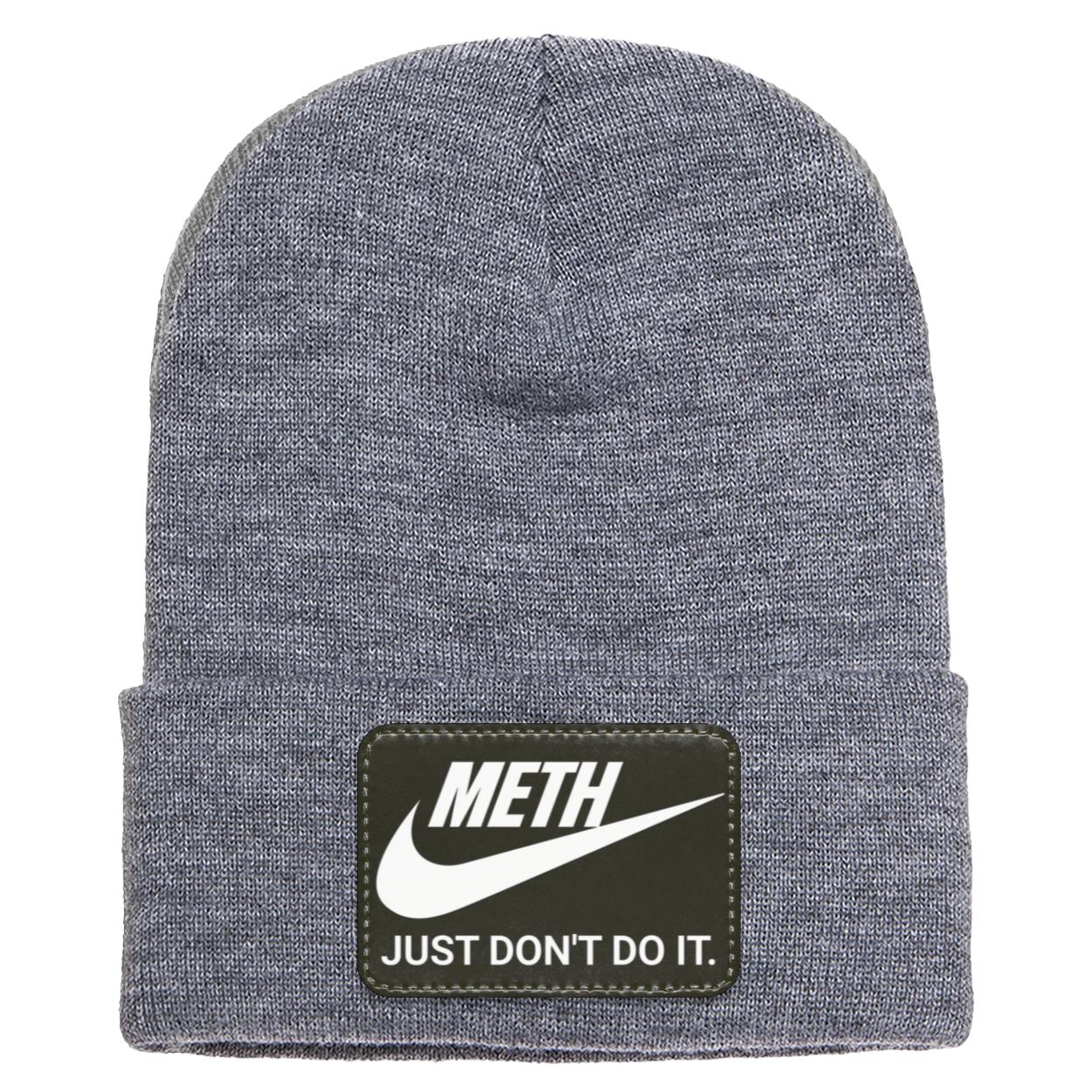 Recovery Knit Beanie | Inspiring Sobriety |  Meth Just Don't Do It