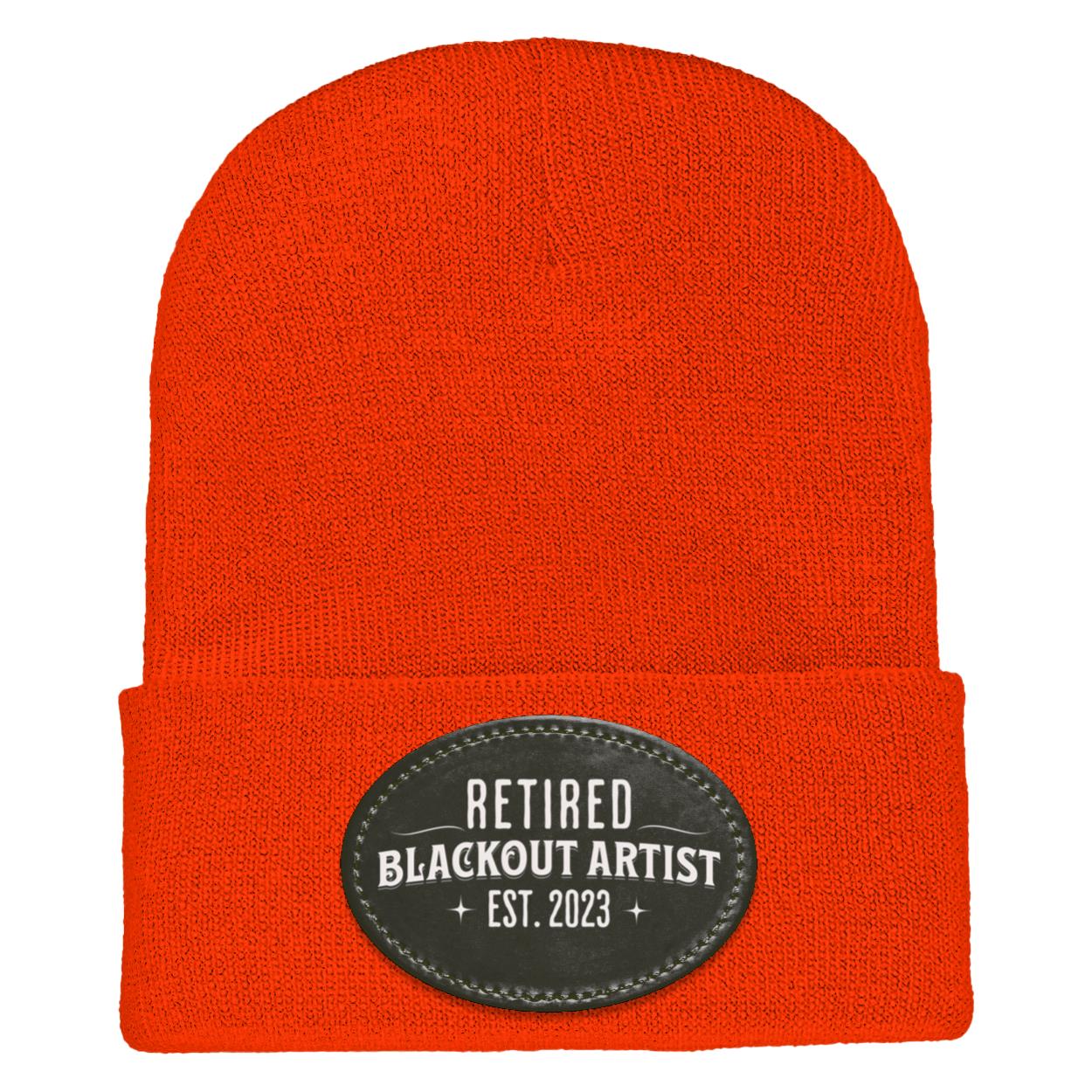 Custom Recovery Knit Beanie | Inspiring Sobriety |  Retired Blackout Artist