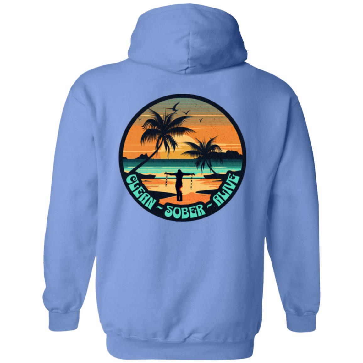 Recovery Zip Hoodie | Inspiring Sobriety |  Clean, Sober & Alive