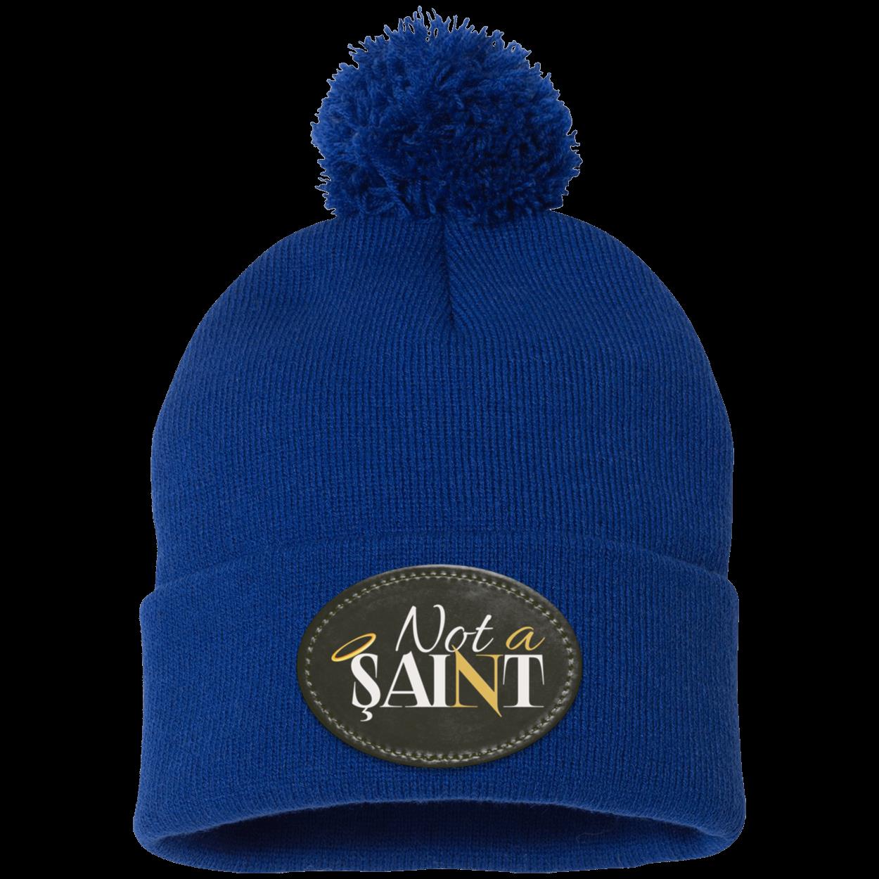 Recovery Pom Beanie | Inspiring Sobriety |  Not a Saint