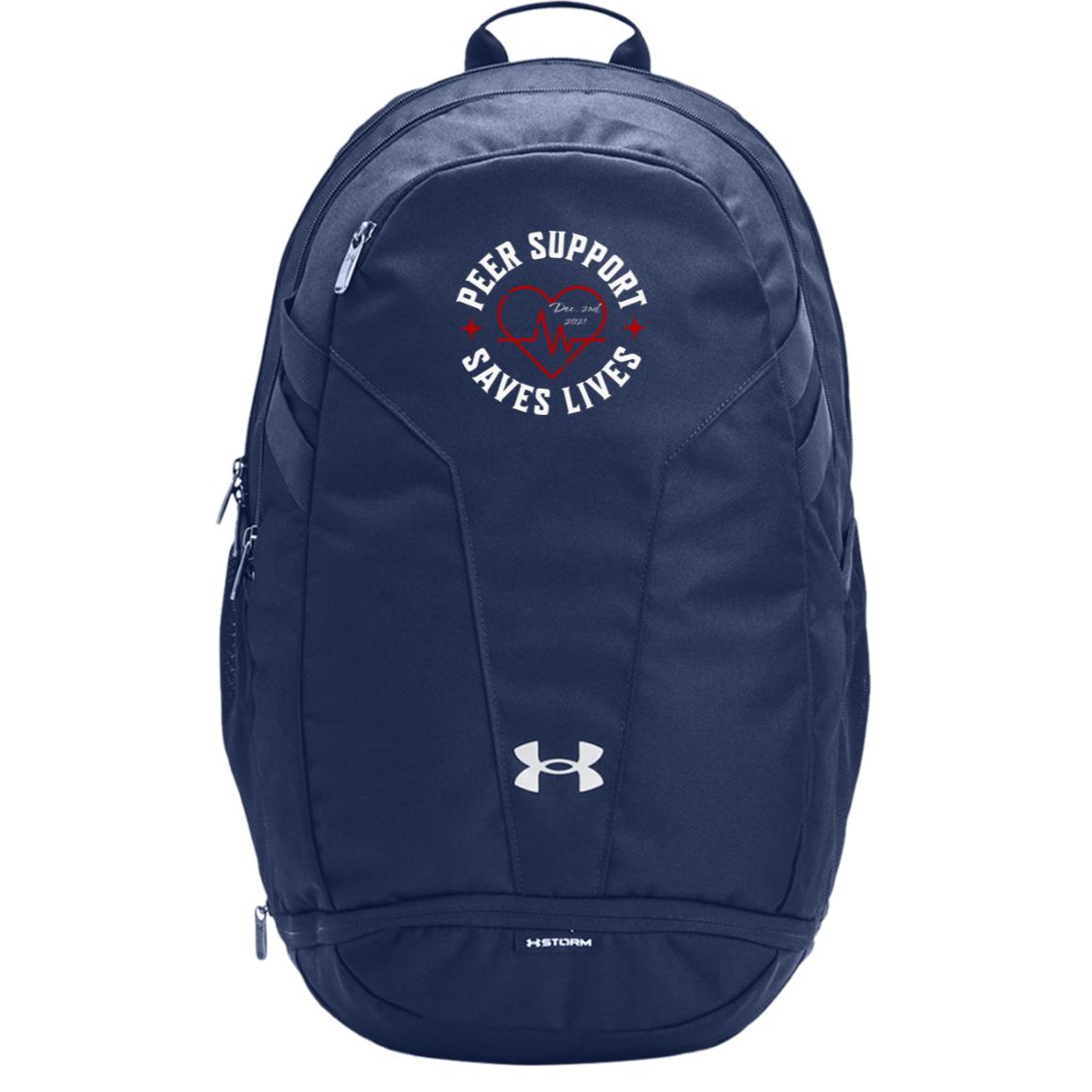 Recovery Under Armour Backpack | Inspiring Sobriety | Peer Support Saves Lives