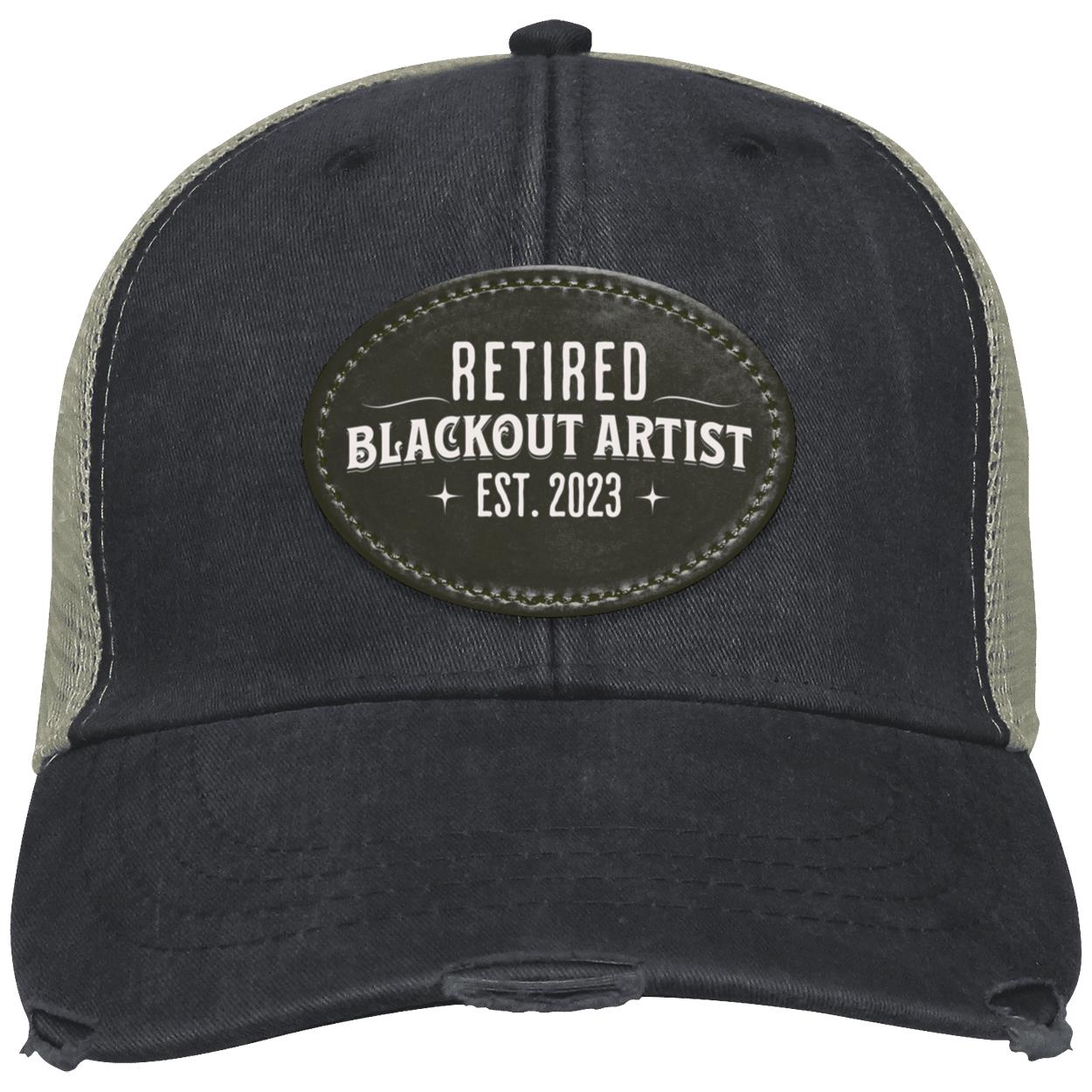 Custom Recovery Distressed Ollie Cap | Inspiring Sobriety |   Retired Blackout Artist