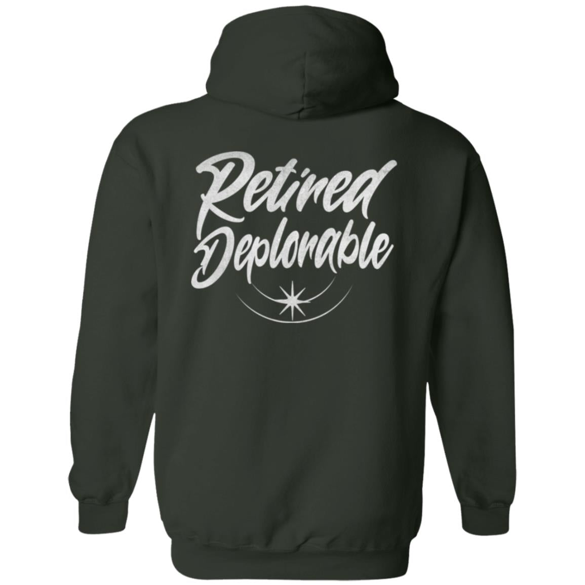 Recovery Zip Hoodie  | Inspiring Sobriety |  Retired Deplorable