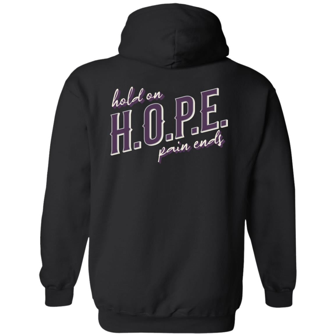 Recovery Zip Hoodie  | Inspiring Sobriety |  H.O.P.E.