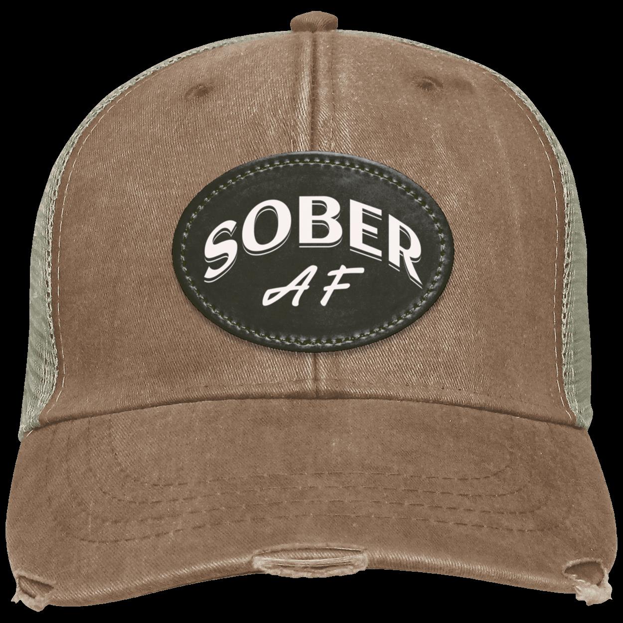 Recovery Distressed Hat | Inspiring Sobriety |  Sober AF