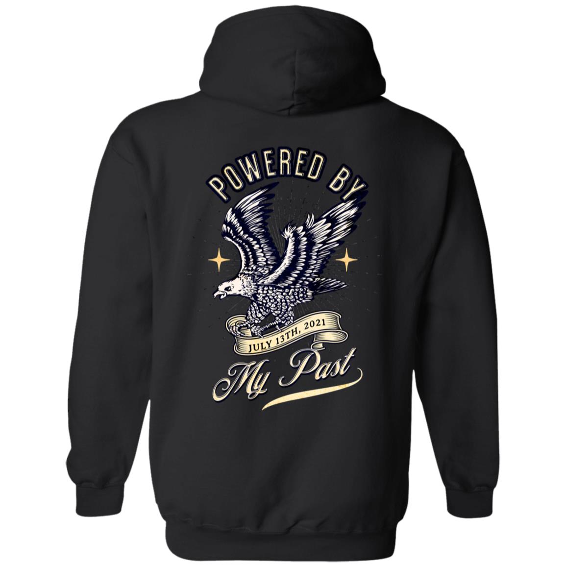 Custom Recovery Zip Hoodie | Inspiring Sobriety |  Powered By My Past