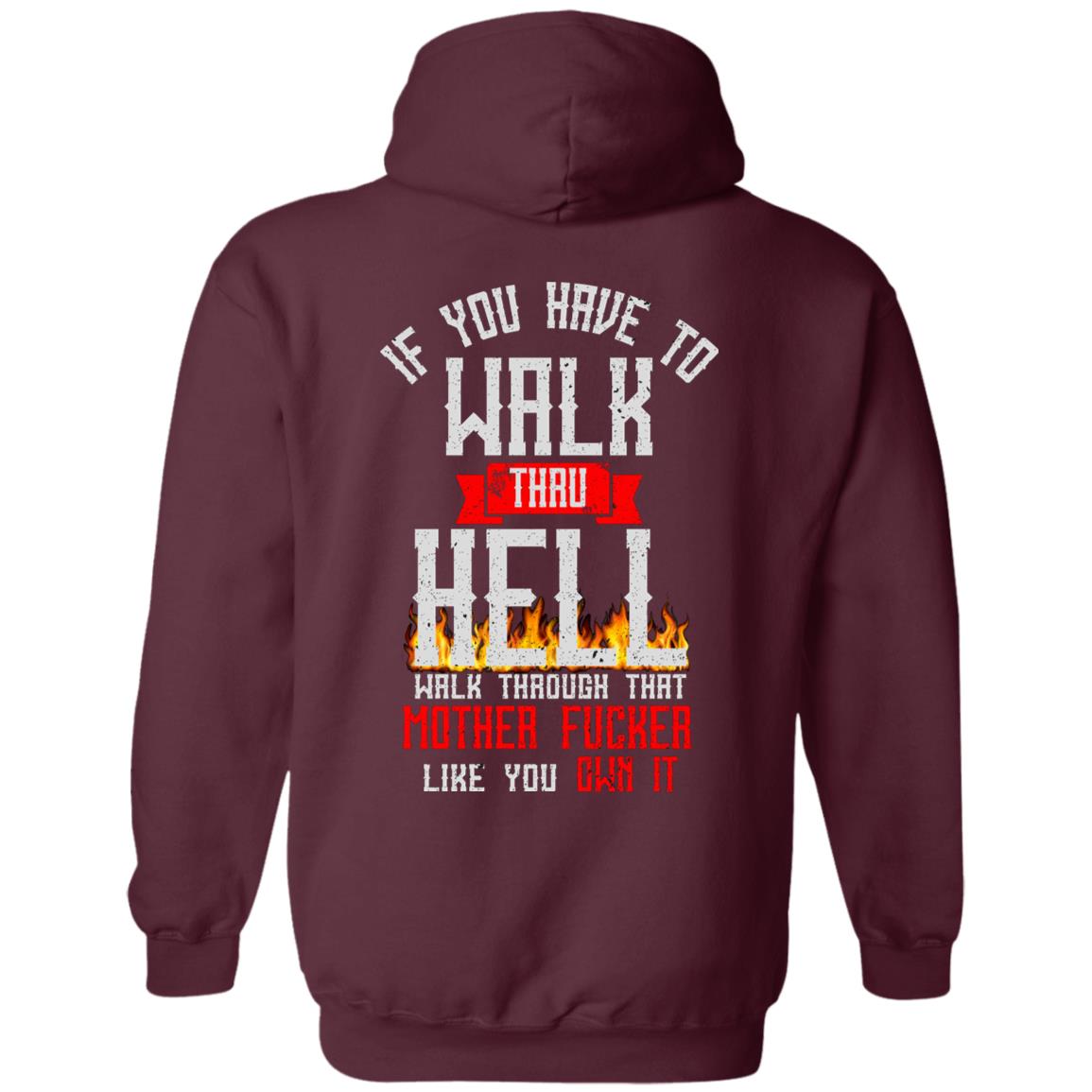 Recovery Zip Hoodie  | Inspiring Sobriety | Walk Thru Hell