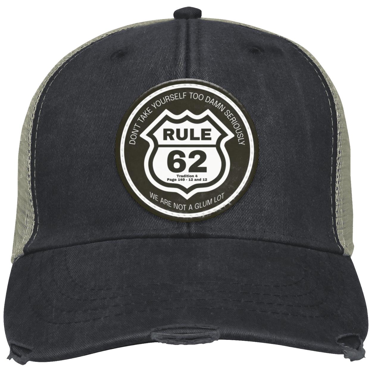 Recovery Distressed Ollie Cap | Inspiring Sobriety |  Rule 62