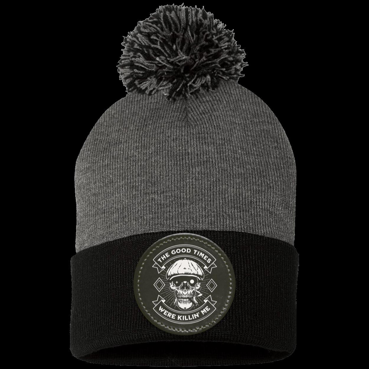 Recovery Pom Beanie | Inspiring Sobriety |  The Good Times Were Killin Me