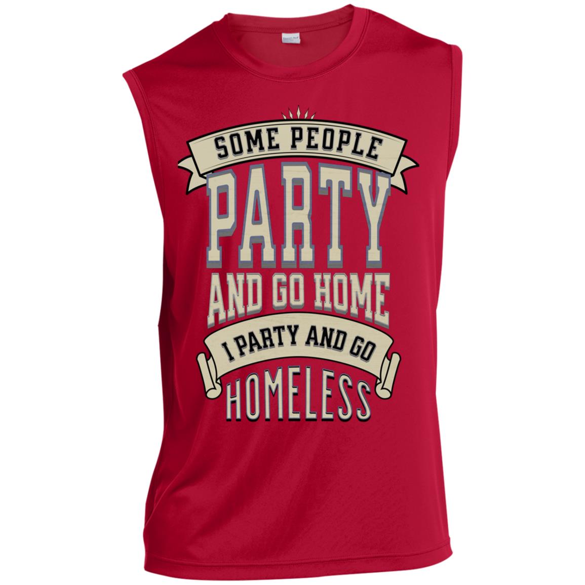 Mens Recovery Tank | Inspiring Sobriety |  I Party & Go Homeless