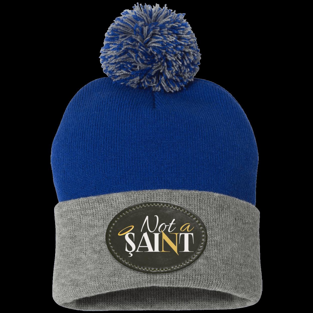 Recovery Pom Beanie | Inspiring Sobriety |  Not a Saint