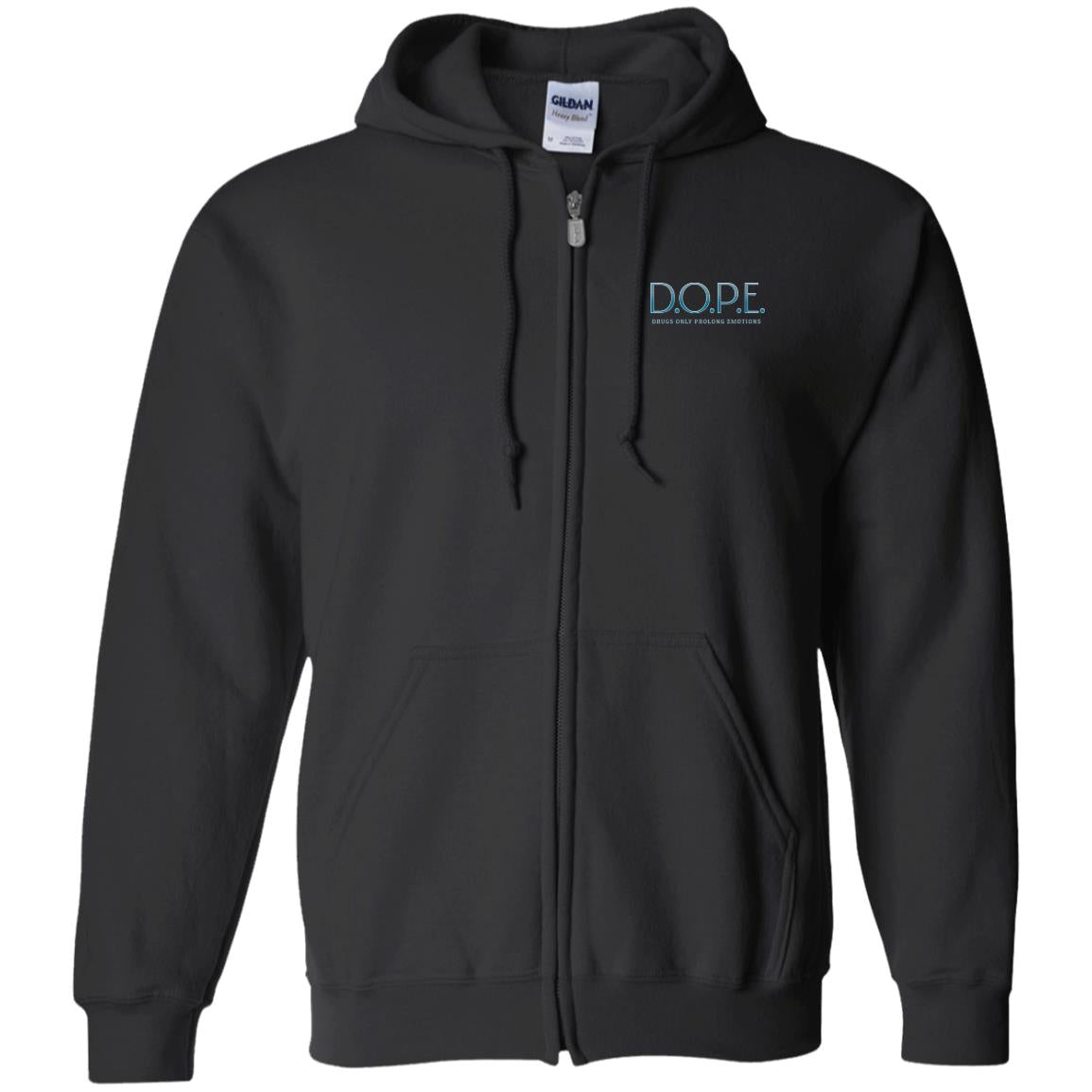 Recovery Zip Hoodie  | Inspiring Sobriety | D.O.P.E.