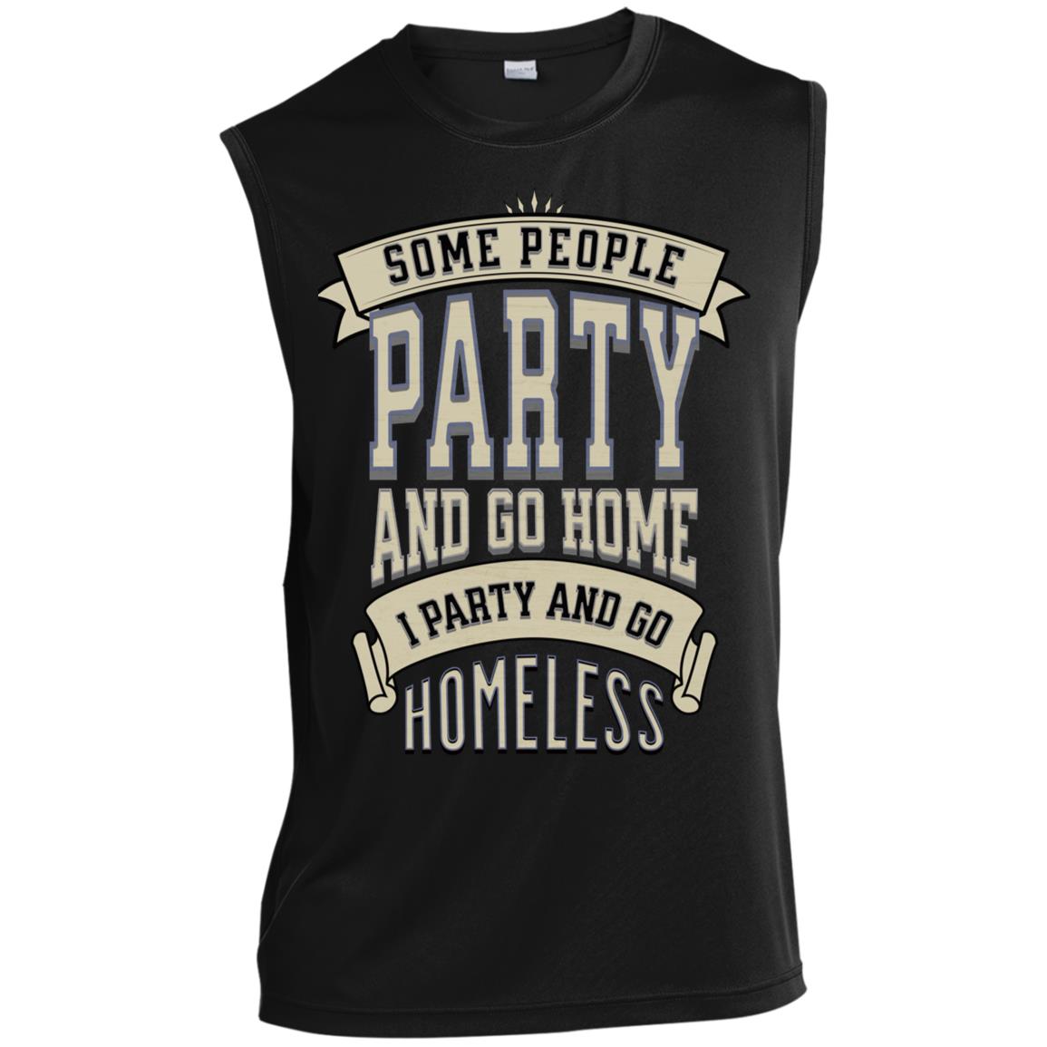 Mens Recovery Tank | Inspiring Sobriety |  I Party & Go Homeless