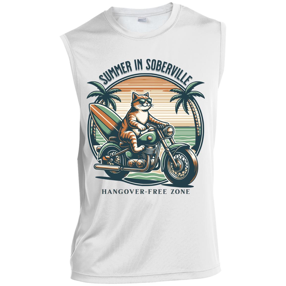 Mens Recovery Tank | Inspiring Sobriety |  Summer in Soberville