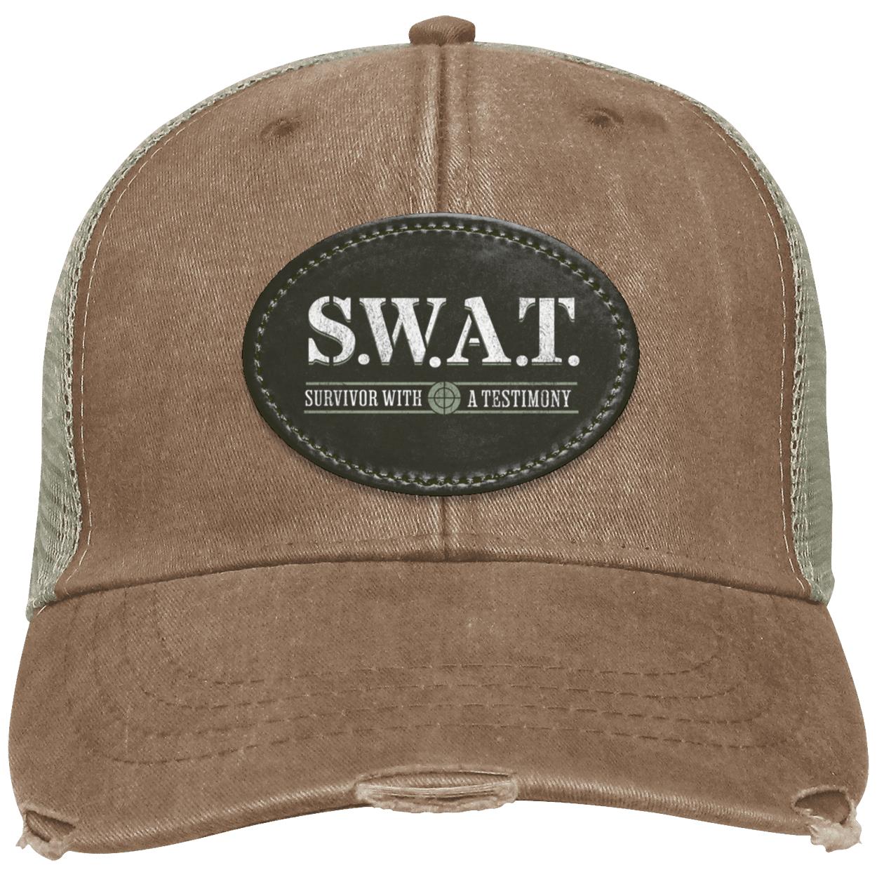 Recovery Distressed Ollie Cap | Inspiring Sobriety | S.W.A.T.