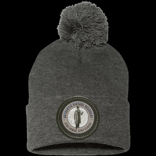 Recovery Pom Beanie | Inspiring Sobriety |  Stay Sober, Stay Classy