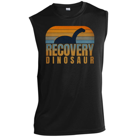 Mens Recovery Tank | Inspiring Sobriety |  Recovery Dinosaur