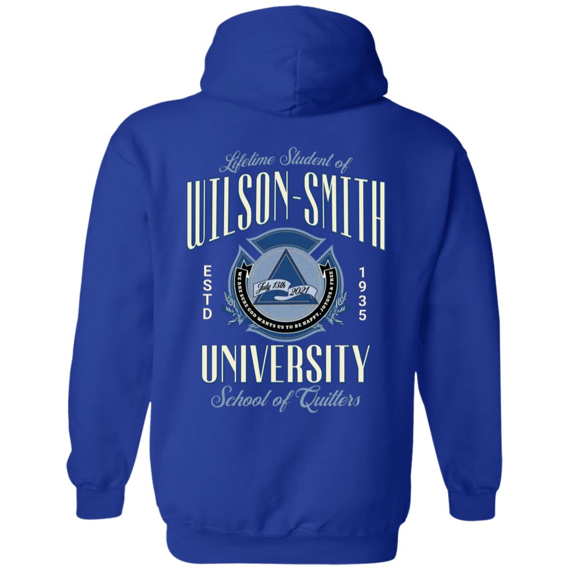 Custom Recovery Zip Hoodie  | Inspiring Sobriety |  Wilson-Smith University