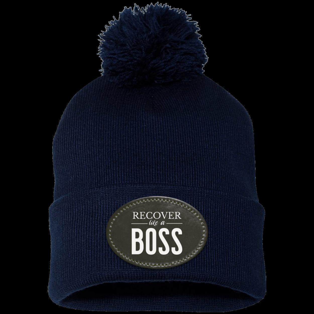 Recovery Pom Beanie | Inspiring Sobriety |  Recover Like a Boss