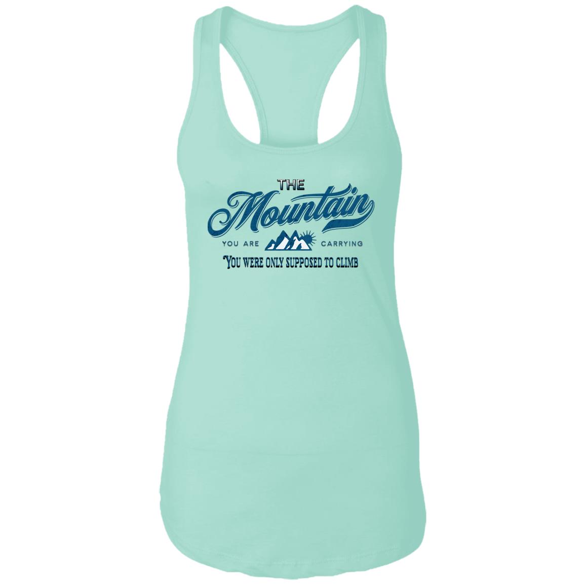 Womens Recovery Tank | Inspiring Sobriety | The Mountain You're Carrying