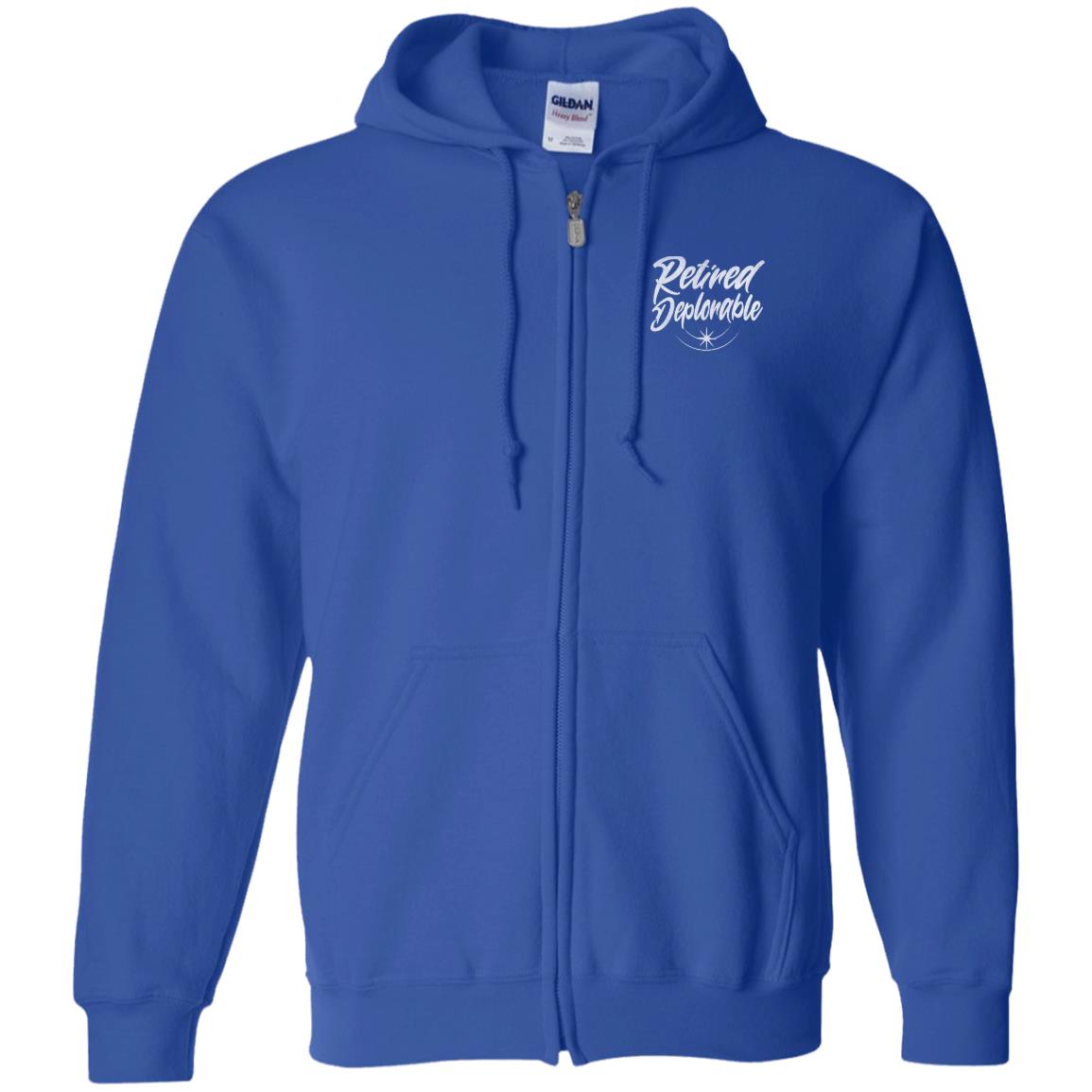 Recovery Zip Hoodie  | Inspiring Sobriety |  Retired Deplorable