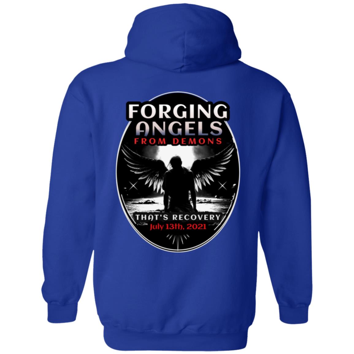 Custom Recovery Zip Hoodie | Inspiring Sobriety |  Forging Angels From Demons