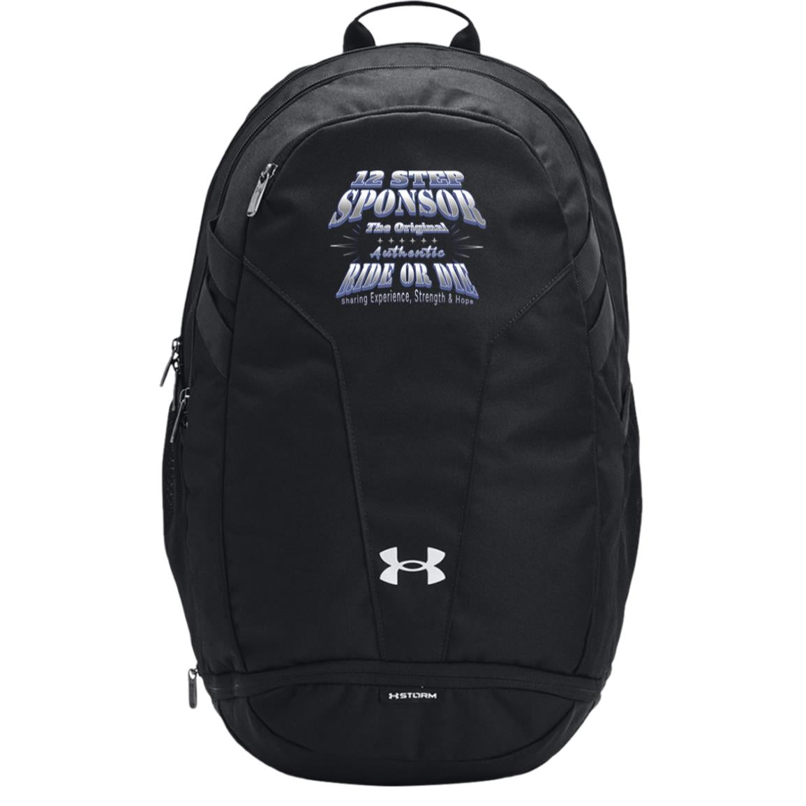 Recovery Under Armour Backpack | Inspiring Sobriety | 12 Step Sponsor (Ride or Die)