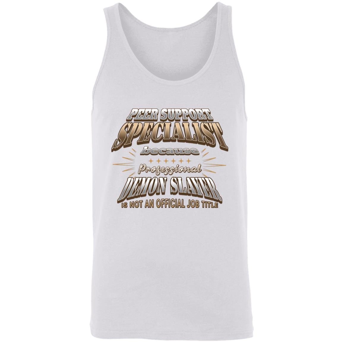 Recovery Unisex Tank | Inspiring Sobriety |   Peer Support Specialist (Demon Slayer)