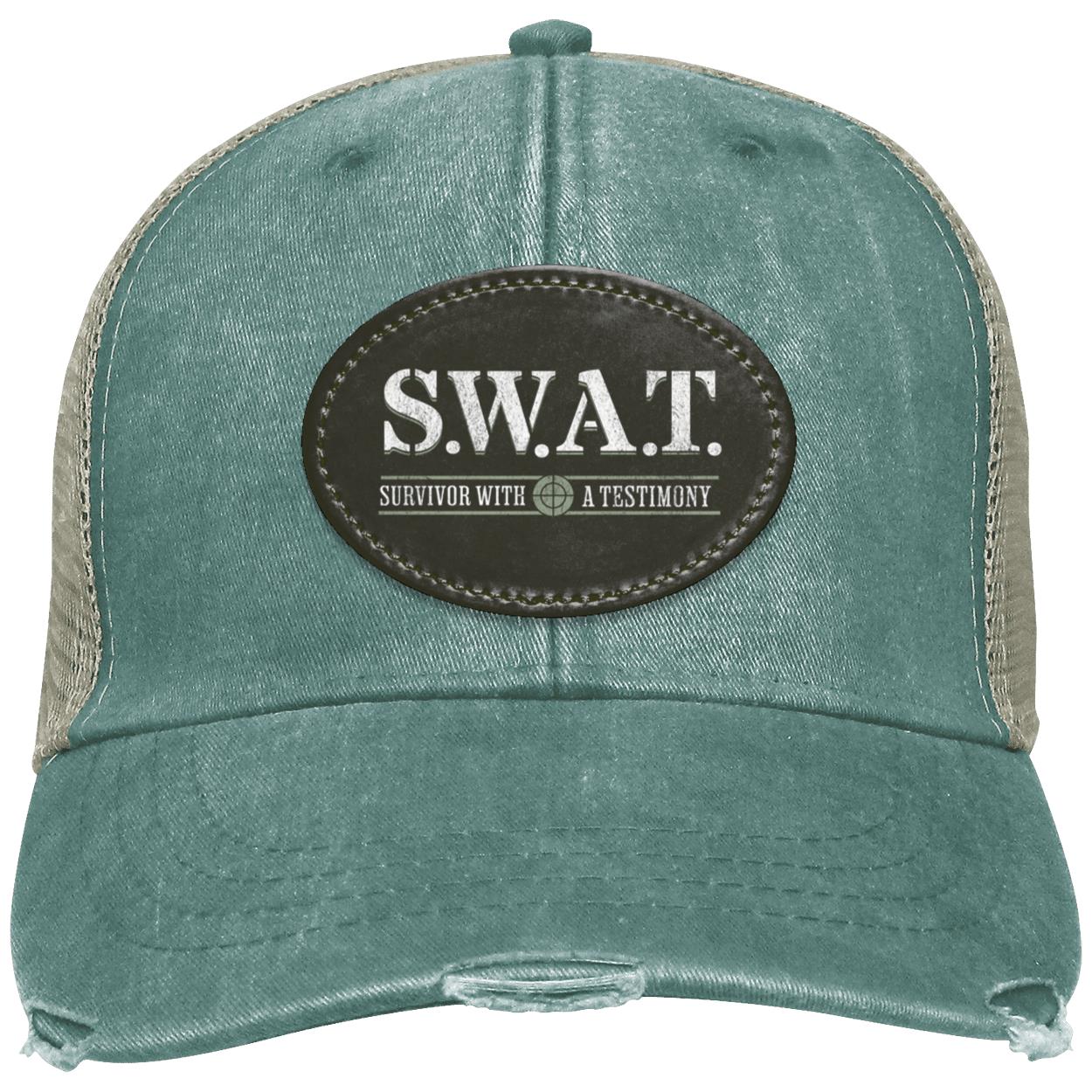 Recovery Distressed Ollie Cap | Inspiring Sobriety | S.W.A.T.