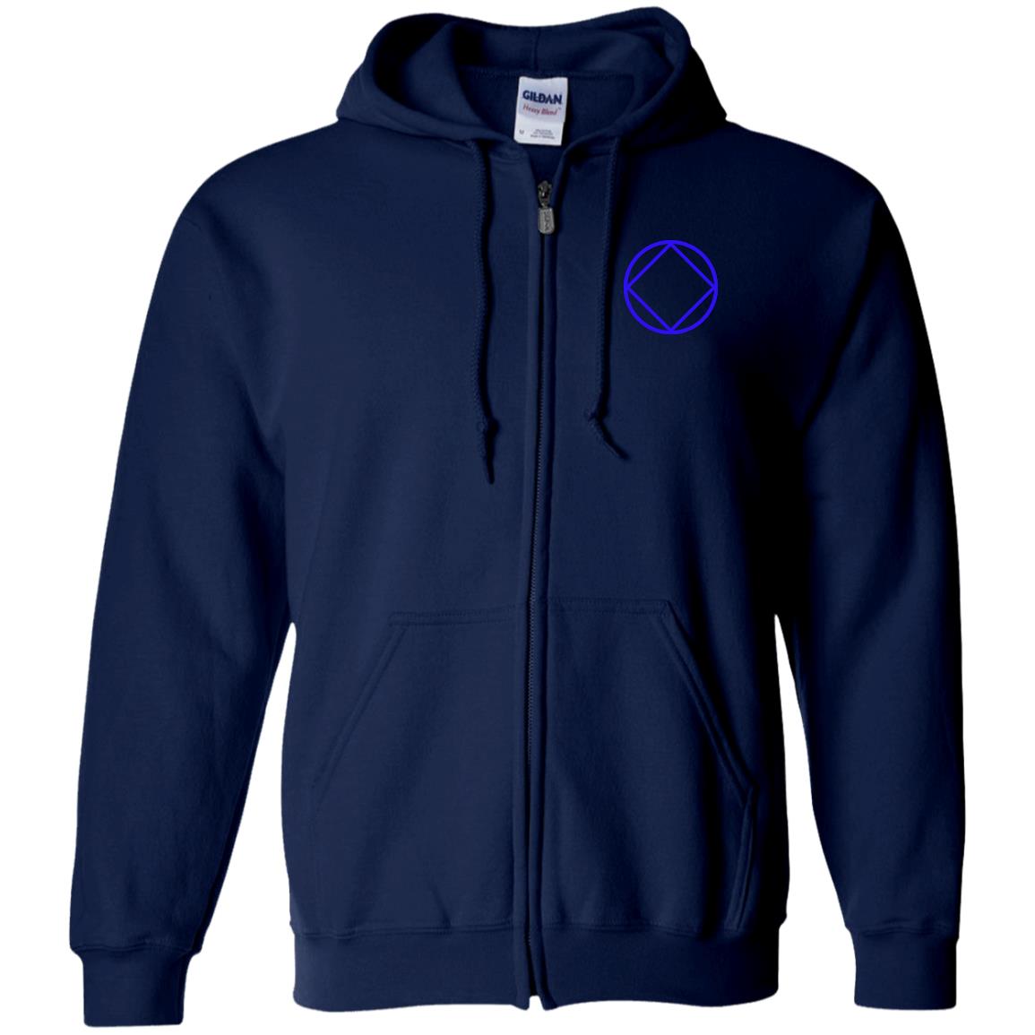 NA Recovery Zip Hoodie  | Inspiring Sobriety | NA Third Step Prayer