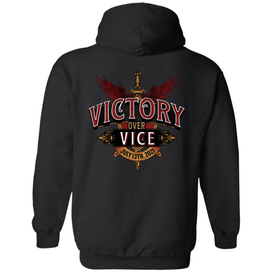 Custom Recovery Zip Hoodie | Inspiring Sobriety |  Victory Over Vice