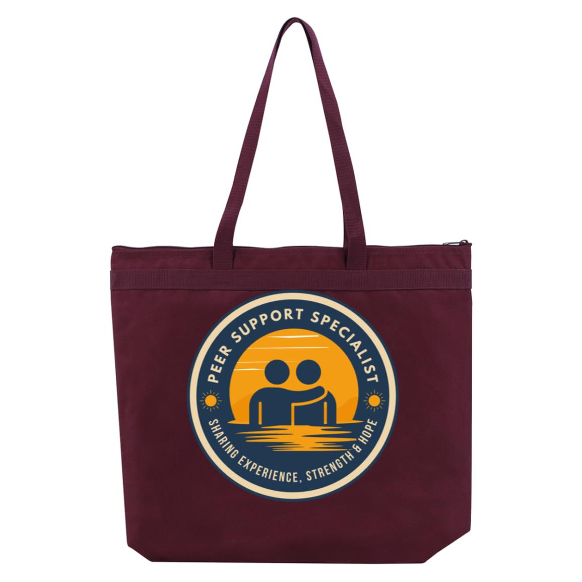 Recovery Tote Bag | Inspiring Sobriety |  Peer Support Specialist