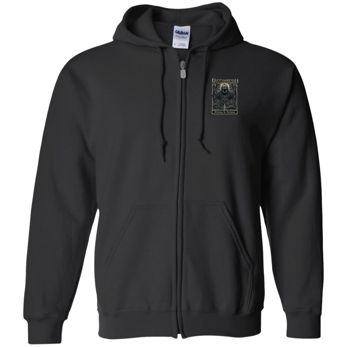 Recovery Zip Hoodie  | Inspiring Sobriety |  Defeating The Darkness