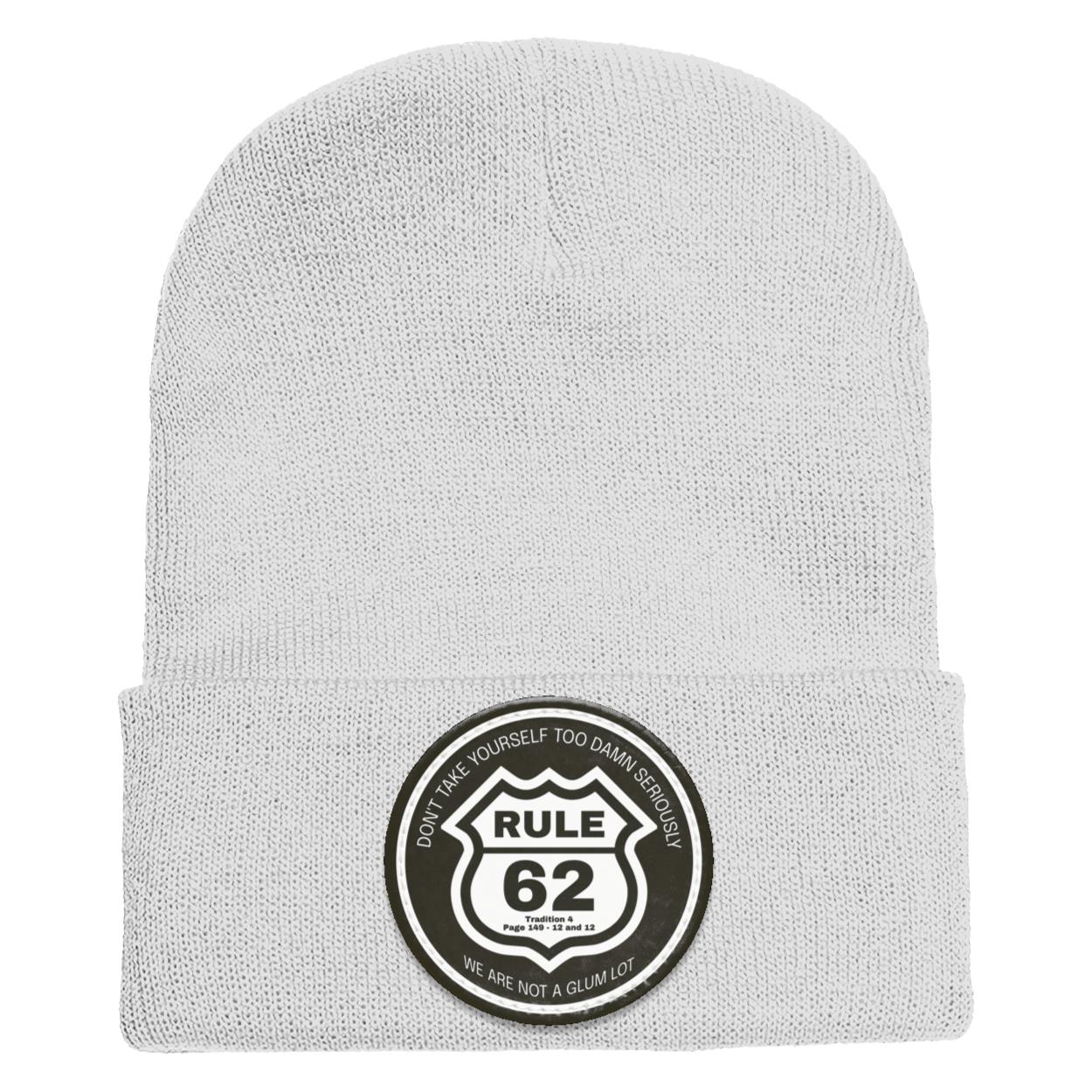 Recovery Knit Beanie | Inspiring Sobriety |  Rule 62